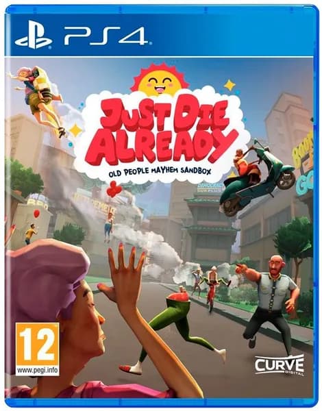 Игра PS4/PS5 Just Die Already Old People Mayhem Sandbox (Диск) (PlayStation 5, PlayStation 4, Русские субтитры)