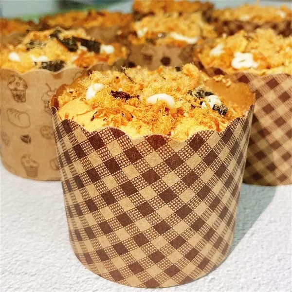 Форма для запекания, Круглая, 5 см x 5 см, 50 шт