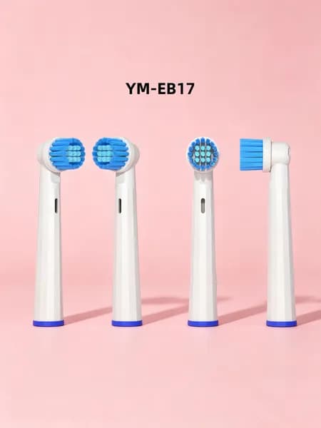 4 шт.Сменные насадки для электрических зубных щеток Oral-B, кроме моделей iO, Sonic и Pulsonic