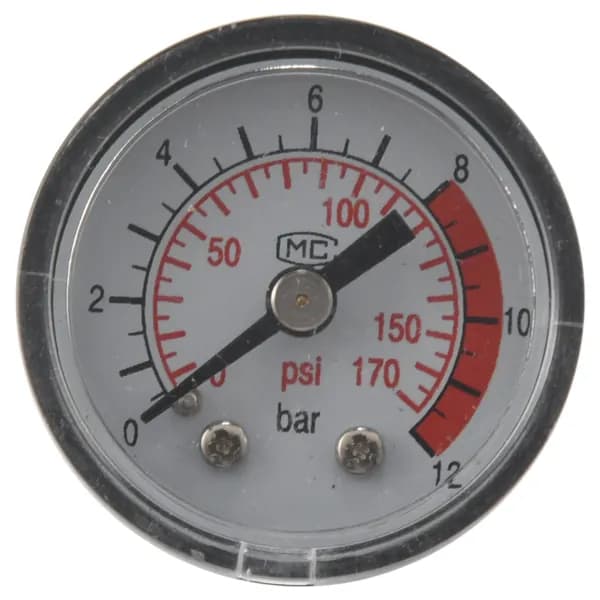 0-12BAR 0-170PSI 10 мм резьба газовый воздушный насос манометр компрессор манометр