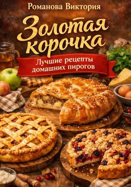 Золотая корочка: лучшие рецепты домашних пирогов | Романова Виктория | Электронная книга