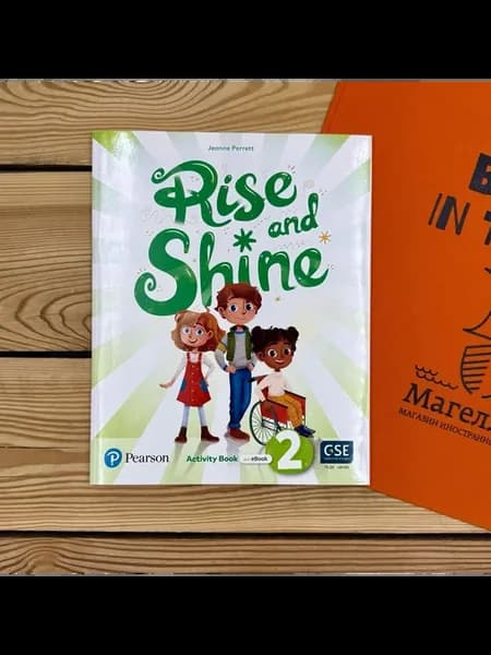 Rise and Shine 2 Activity Book+eBook Рабочая тетрадь, код