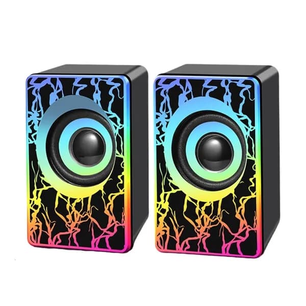 USB-колонки для ноутбука с RGB-подсветкой
