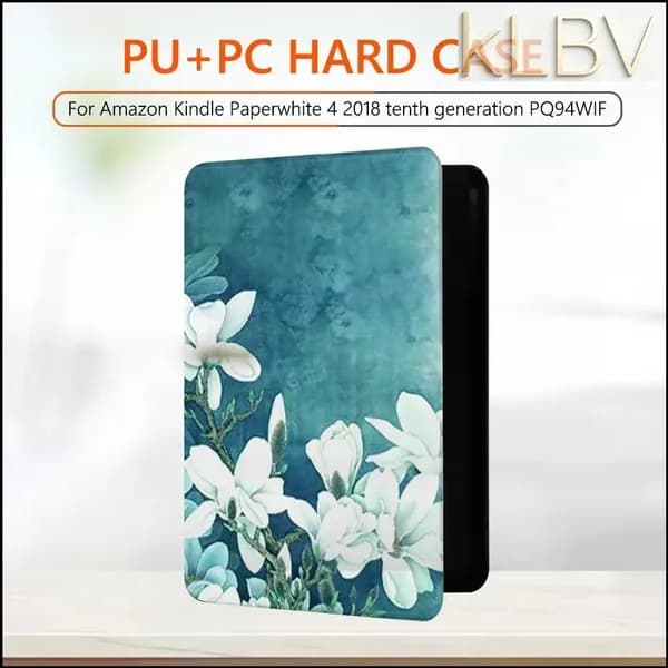 Жесткий чехол PU + PC для устройства чтения электронных книг Kindle Paperwhite 4 2018 Gen 10 PQ94WIF
