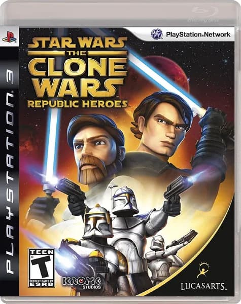 Игра Star Wars: The Clone Wars - Republic Heroes (английская версия) для PS3