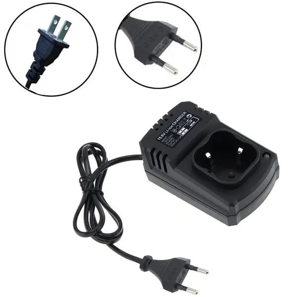16.8V DC US/EU Li-ion аккумуляторное зарядное устройство с поддержкой 110-240V для электродрели