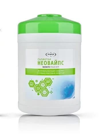 Неовайпс (220 штук). Дезинфицирующие салфетки