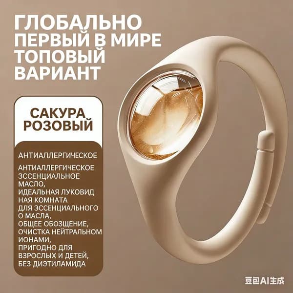 Браслет от комаров и клещей универсальный защитник, 1 шт.