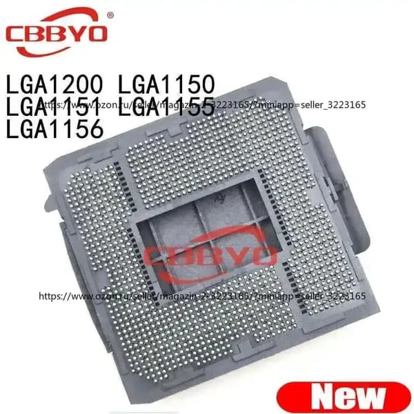 1шт /упак LGA1151 For Motherboard Mainboard Soldering BGA CPU Socket Holder With Tin Balls