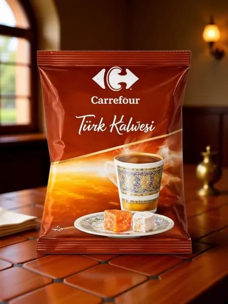 CARREFOUR "Турецкий кофе" 100 грамм - Carrefour "Turkish Coffee" 100 Grams