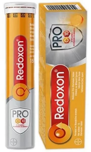 Redoxon Pro Vitamin C 1000mg Шипучие таблетки, 15 штук Высокая доза витамина C