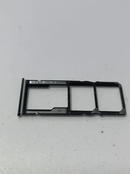 Сим лоток для xiaomi redmi 9t (M2010J19SG), redmi 12c (22125rn91y) черный