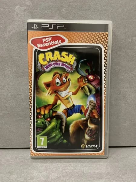 Игра Crash Mind Over Mutant (без мануала) (PlayStation Portable (PSP), Английская версия)