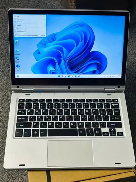 Портативный компьютер N4020 Ноутбук 11.6", Intel Celeron N4020, RAM 8 ГБ, SSD 256 ГБ, Windows Pro, (Thomson N4020), серебристый, Русская раскладка