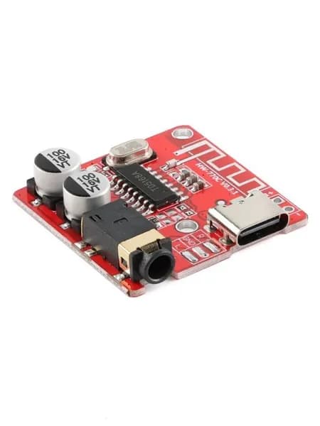 Плата декодирования MP3 Bluetooth Автомобильная звуковая панель DIY Аудиоприемник Модуль Type - C USB интерфейс