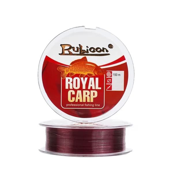 Монофильная леска для рыбалки RUBICON Royal Carp 150 м 0,40 мм (brown)