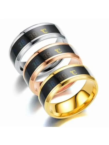 Умное сенсорное кольцо Кольцо настроения меняется с температурой, уникальный подарок для любимого.