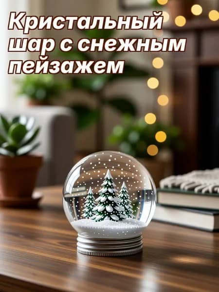 Снежный шар алюминиевый сплав