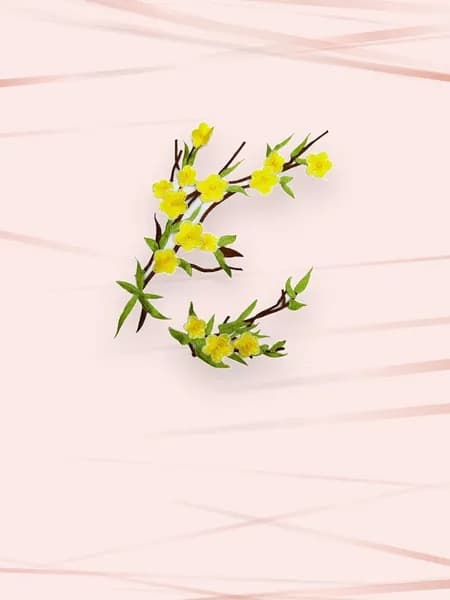 2 шт. вышивка-аппликация на одежду, Желтый