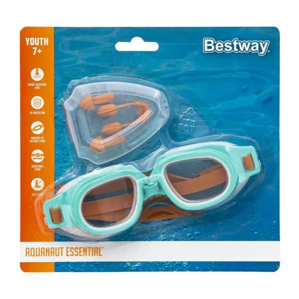 Очки для плавания + зажим для носа + беруши от 7 лет Bestway
