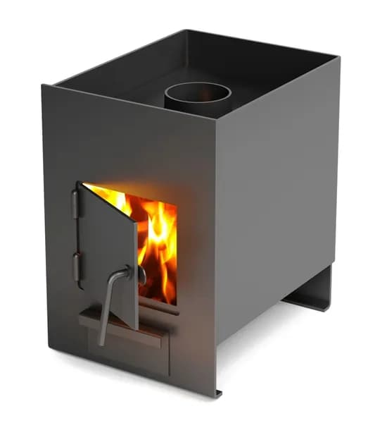 Печь для бани TMF/ТМФ Двушечка антрацит, 12м3