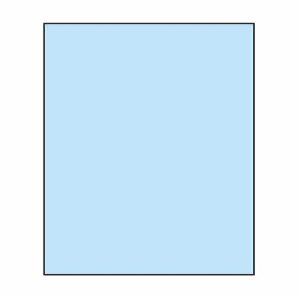 Простыня (салфетка) стерил. 80x70см спанбонд пл.25, голубой, 1шт, 4718/1