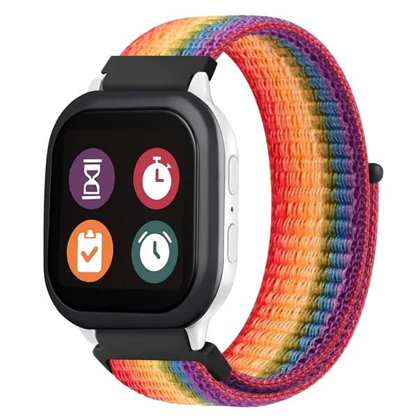 20 мм нейлоновый ремешок-петля для Samsung Galaxy Watch 7/6/5/4 44 мм 40 мм, детский ремешок для Galaxy Watch 6 4 Classic 43 мм/47 мм 42 мм/46 мм