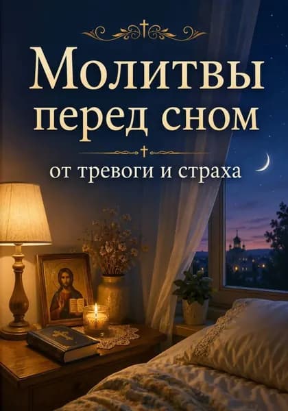 Молитвы перед сном от тревоги и страха. Православная поддержка для души | Сорокина  Людмила | Электронная книга