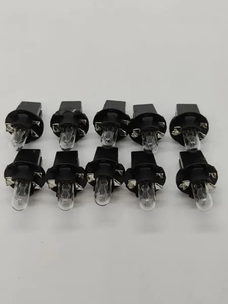 Лампа автомобильная T5/W1.2W, 10 шт. арт. LB124