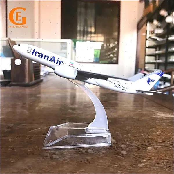 Металлическая Модель Самолета Аэробус 330, Iran Air A330