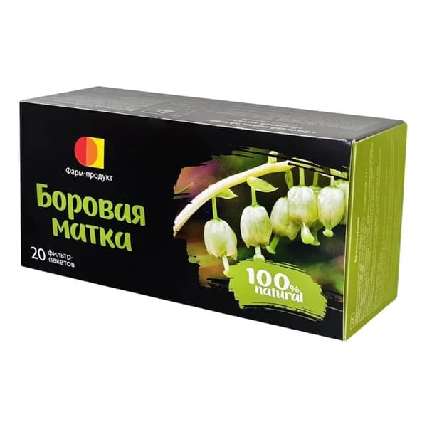 Боровая матка, фиточай фильтр-пакеты 1.5 г, 20 шт.