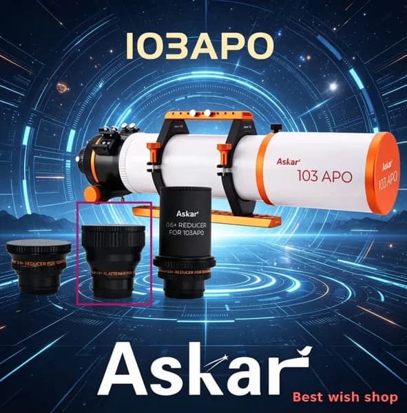 askar 1x flattener for 103 apo,Линза с плоским полем зрения