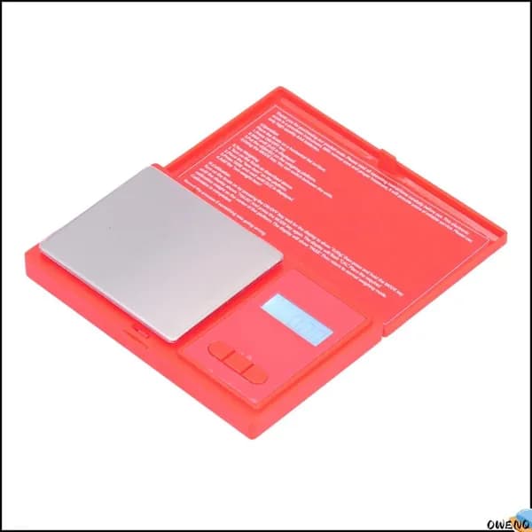 Цифровые мини-весы, стильные, с LCD подсветкой, 700г/0.01г для приготовления пищи