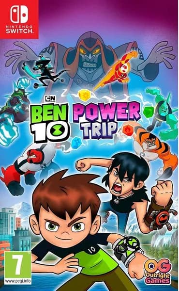Игра Ben 10 Мощное Приключение (Power Trip) Switch Русская Версия Картридж на Nintendo Switch