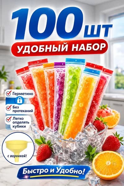 Форма для льда, 100 шт