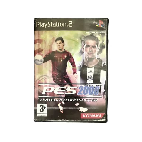 Игра PS 2 (PlayStation 2) PES 2008 (Pro Evolution Soccer) - Футбольный симулятор, Konami, 2007