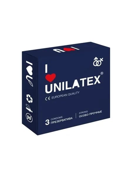 Презервативы особо прочные UNILATEX 3 шт