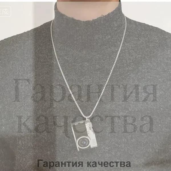 Камера-кулон S150 с IPS-дисплеем 0,96 дюйма и светодиодной вспышкой, разрешение видео 1080P