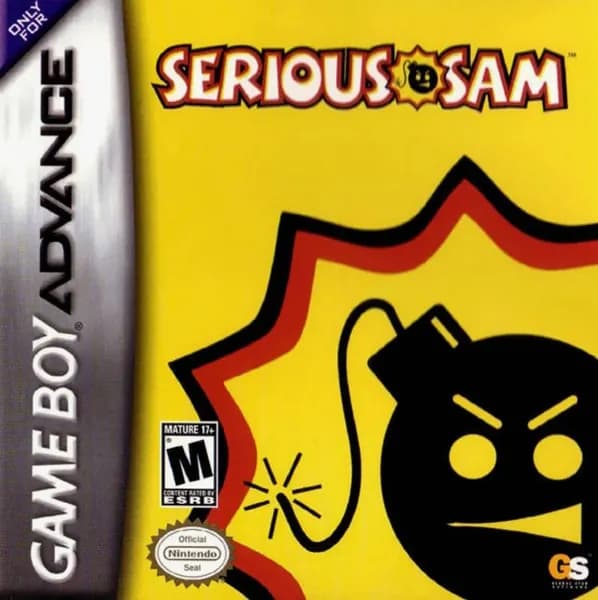 Serious Sam Advance (Серьезный Сэм) GBA, рус.версия (Platinum) 64K-160