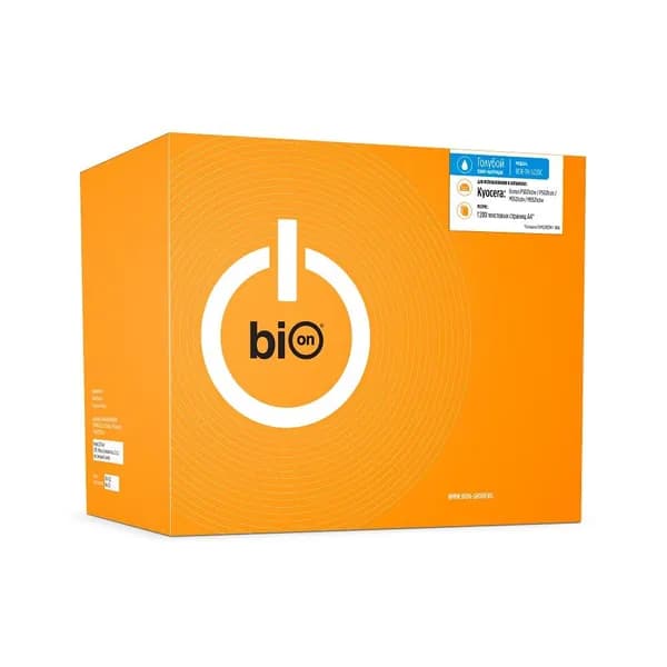Картридж Bion BCR-TK-5220C для Kyocera Ecosys M5521cdn, M5521cdw, P5021cdn, P5021cdw Голубой, 1200 страниц
