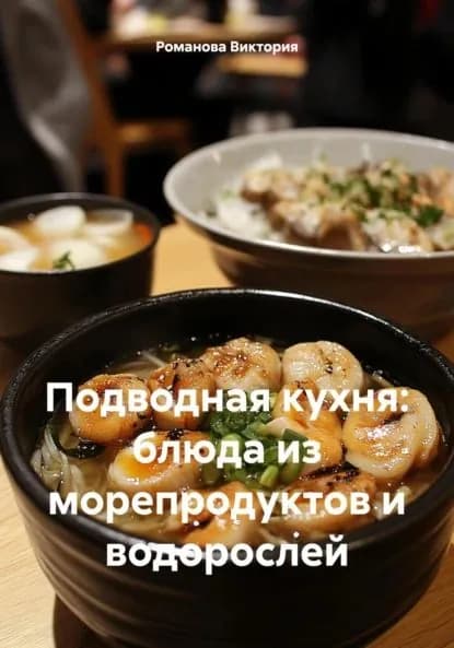 Подводная кухня: блюда из морепродуктов и водорослей | Романова Виктория Алексеевна | Электронная книга