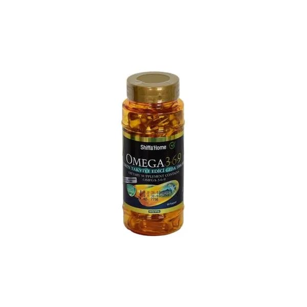 Aksuvital Shiffa Home Omega 3-6-9 1000 мг DHA+EPA 550 мг, 60 капсул