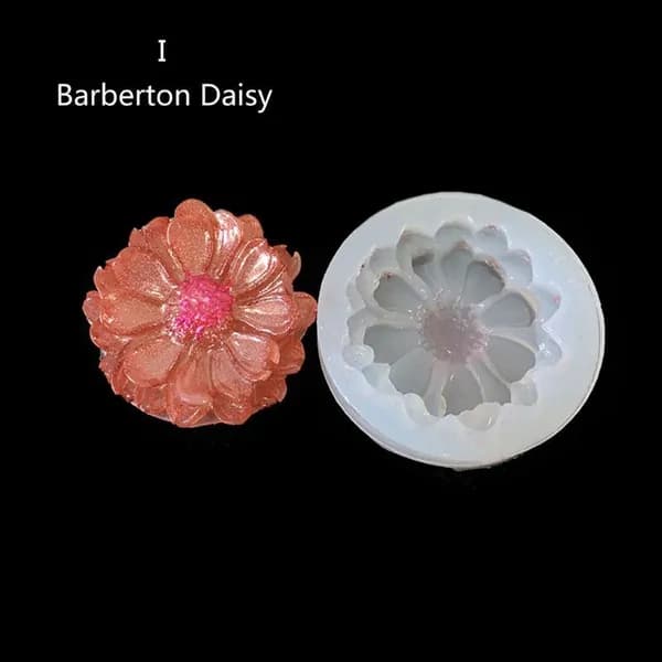 Форма для цветов из эпоксидной смолы-I Gerbera
