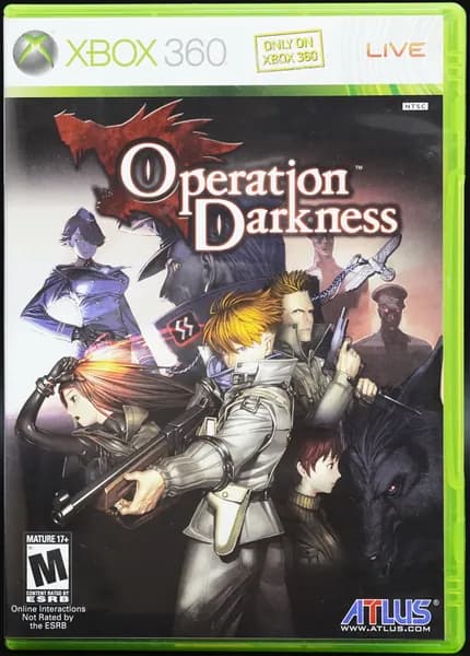 Игра Operation Darkness XBOX 360 USA