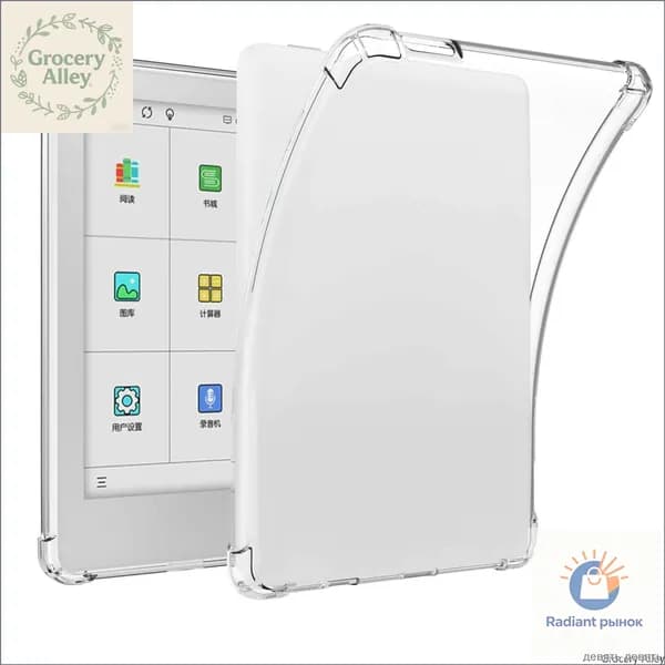 BOZHUORUI Прозрачный чехол для Meebook M6C и Meebook M6 - Легкий прозрачный гибкий мягкий чехол из ТПУ