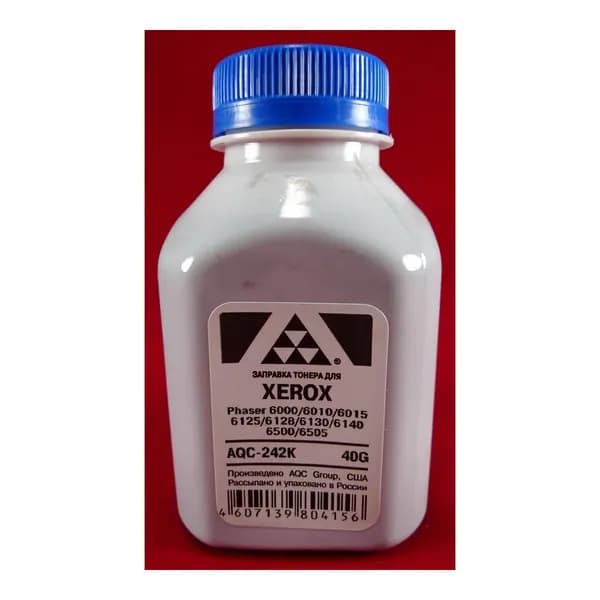 Тонер AQC 40 гр, черный для Xerox Phaser 6000, 6010