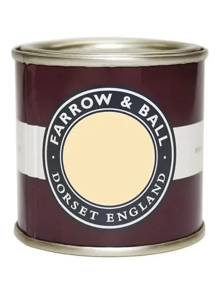 Краска для мебели и декора ультраматовая, меловая краска Farrow & Ball Estate Emulsion цвет W5 Orange Coloured White, 100 мл