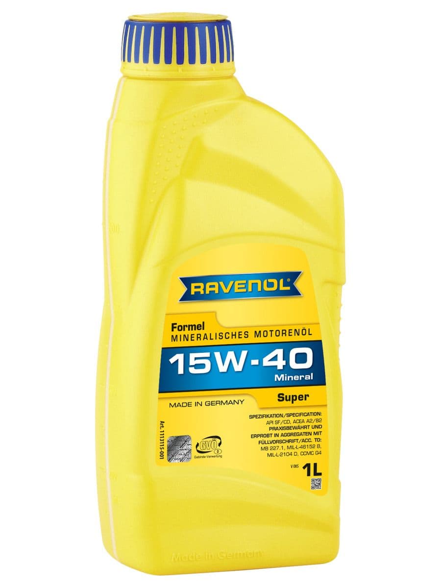 RAVENOL Formel Super 15W-40 Масло моторное, Минеральное, 1 л