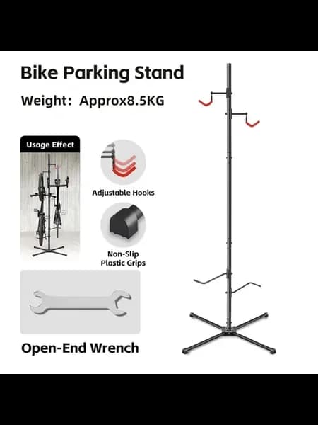 Велостойка West Biking вертикальная для двух велосипедов