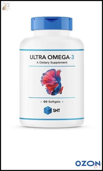 Ультра Омега-3 SNT Ultra Omega-3 90 капсул